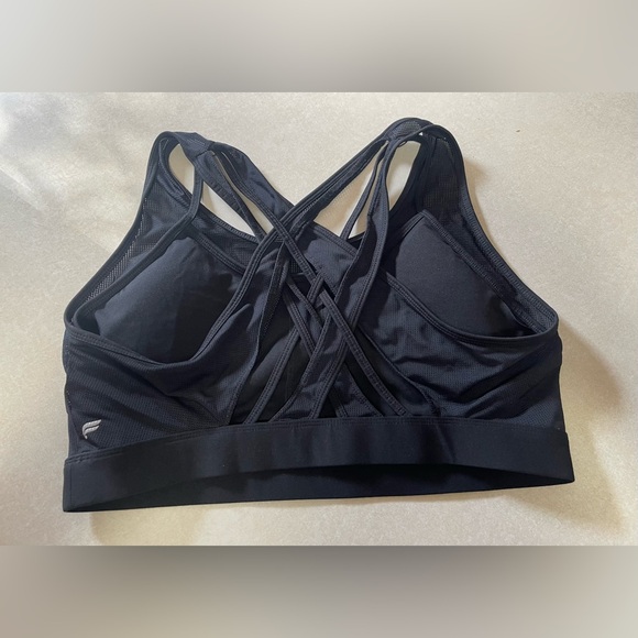 Fabletics Women’s Faye High Impact Stretch Wide Strap Black Sports Bra Size 1X - Picture 6 of 11